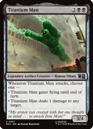 Titanium Man (MSC-667) - uncommon