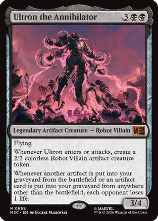 Ultron the Annihilator (MSC-668) - mythic