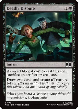 Deadly Dispute (MSC-794) - common - Foil