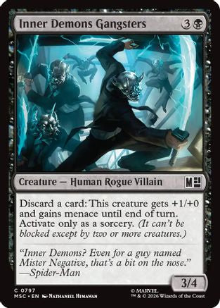 Inner Demons Gangsters (MSC-797) - common