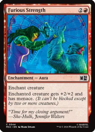 Furious Strength (MSC-544) - common