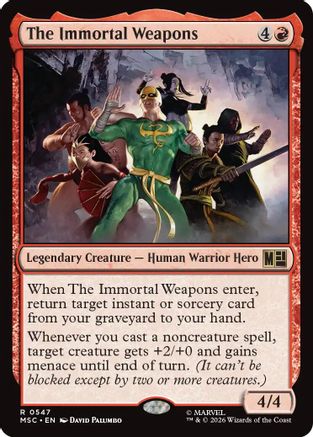 The Immortal Weapons (MSC-547) - rare