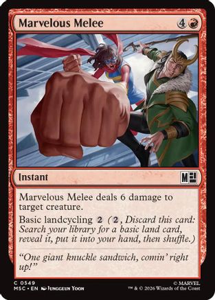 Marvelous Melee (MSC-549) - common