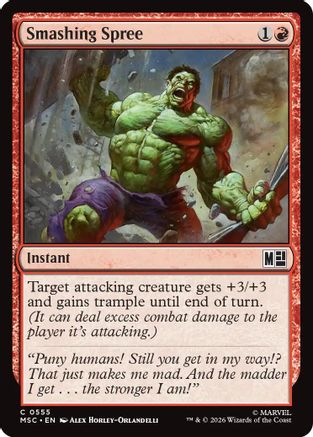 Smashing Spree (MSC-555) - common