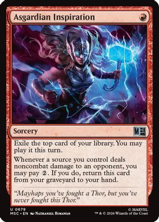 Asgardian Inspiration (MSC-678) - uncommon - Foil