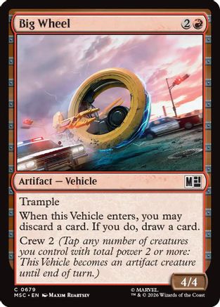Big Wheel (MSC-679) - common