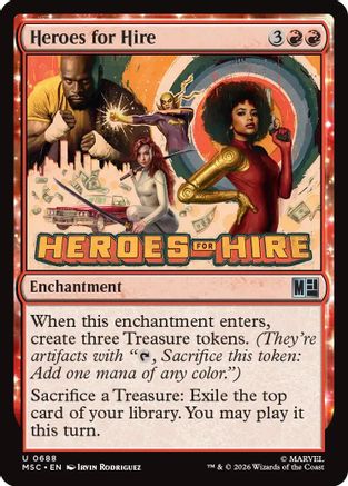 Heroes for Hire (MSC-688) - uncommon