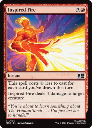 Inspired Fire (MSC-690) - common - Foil