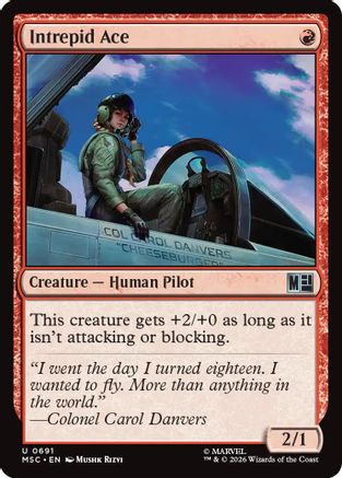 Intrepid Ace (MSC-691) - uncommon - Foil