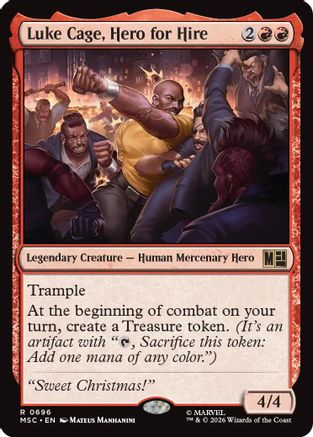 Luke Cage, Hero for Hire (MSC-696) - rare