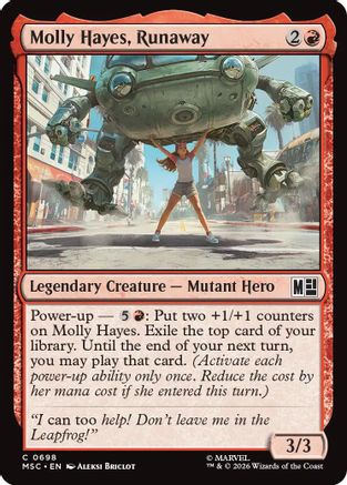 Molly Hayes, Runaway (MSC-698) - common