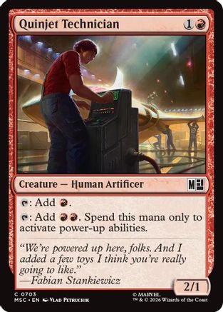 Quinjet Technician (MSC-703) - common