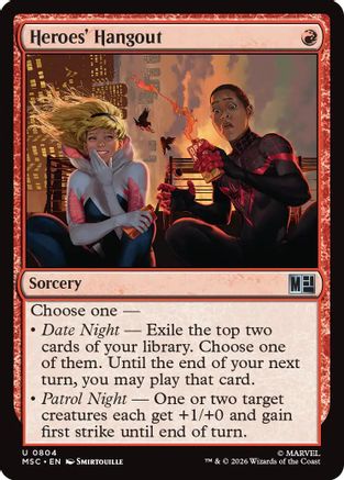 Heroes' Hangout (MSC-804) - uncommon
