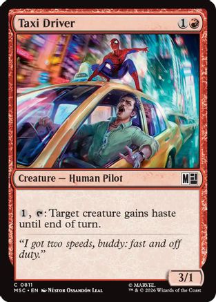 Taxi Driver (MSC-811) - common