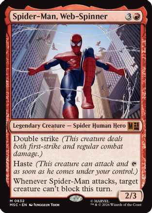 Spider-Man, Web-Spinner (MSC-832) - mythic