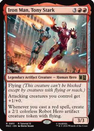 Iron Man, Tony Stark (MSC-851) - rare
