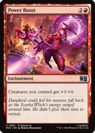 Power Boost (MSC-852) - uncommon