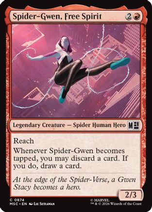 Spider-Gwen, Free Spirit (MSC-874) - common
