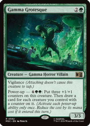 Gamma Grotesque (MSC-562) - rare - Foil