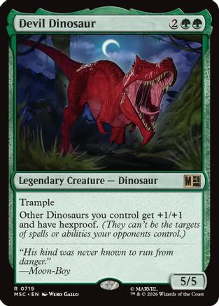 Devil Dinosaur (MSC-719) - rare