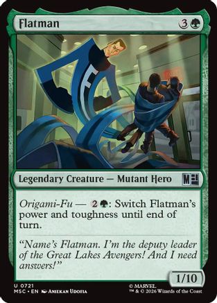 Flatman (MSC-721) - uncommon
