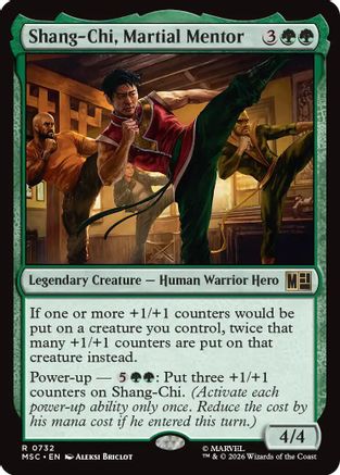 Shang-Chi, Martial Mentor (MSC-732) - rare