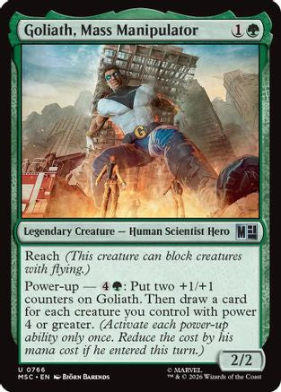 Goliath, Mass Manipulator (MSC-766) - uncommon - Foil