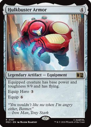 Hulkbuster Armor (MSC-107) - rare