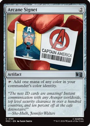 Arcane Signet (MSC-191) - uncommon