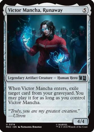 Victor Mancha, Runaway (MSC-574) - uncommon - Foil