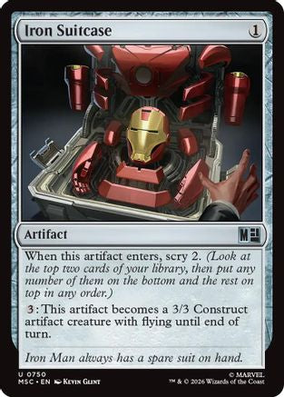 Iron Suitcase (MSC-750) - uncommon - Foil