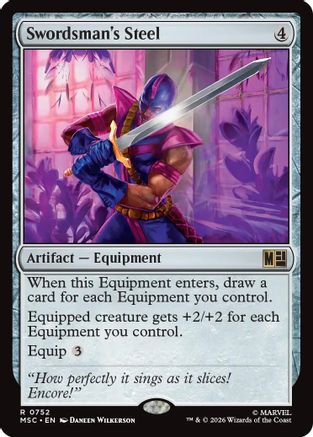 Swordsman's Steel (MSC-752) - rare