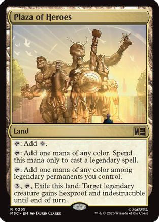 Plaza of Heroes (MSC-255) - rare