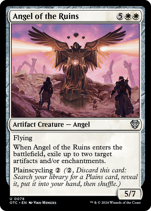 Angel of the Ruins (OTC-078) - uncommon