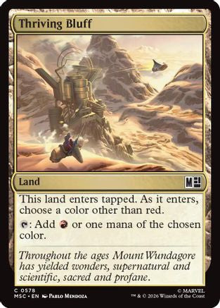Thriving Bluff (MSC-578) - common - Foil
