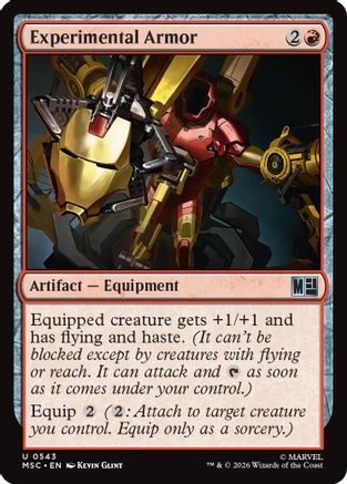 Experimental Armor (MSC-543) - uncommon