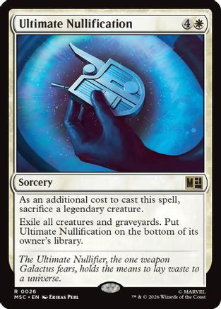 Ultimate Nullification (Surge Foil) (MSC-026) - rare - Foil