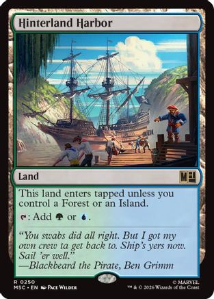 Hinterland Harbor (Surge Foil) (MSC-250) - rare - Foil