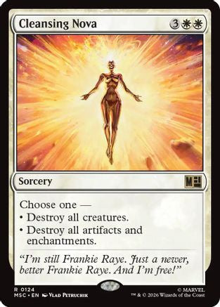 Cleansing Nova (MSC-124) - rare