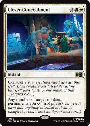 Clever Concealment (Surge Foil) (MSC-125) - rare - Foil