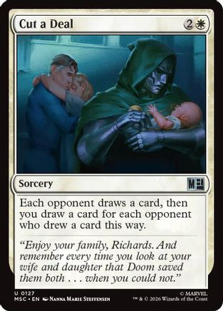 Cut a Deal (Surge Foil) (MSC-127) - uncommon - Foil