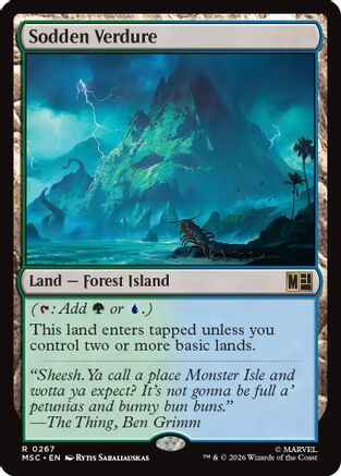 Sodden Verdure (Surge Foil) (MSC-267) - rare - Foil