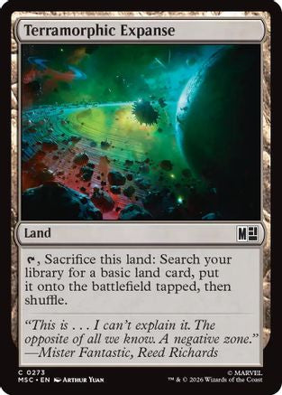 Terramorphic Expanse (0273) (Surge Foil) (MSC-273) - common - Foil