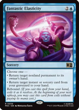 Fantastic Elasticity (Surge Foil) (MSC-030) - rare - Foil