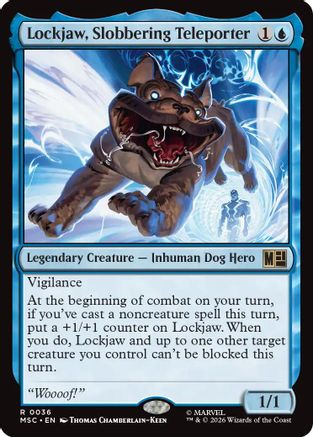 Lockjaw, Slobbering Teleporter (Surge Foil) (MSC-036) - rare - Foil