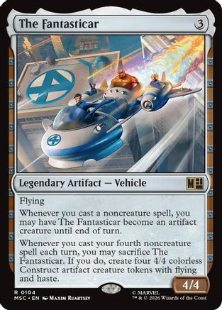 The Fantasticar (MSC-104) - rare