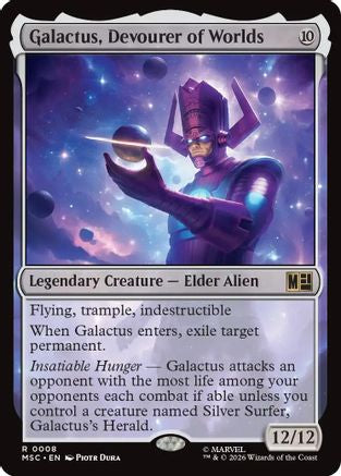 Galactus, Devourer of Worlds (MSC-008) - rare