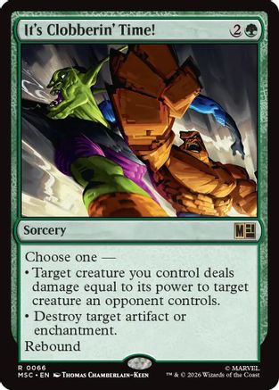 It's Clobberin' Time! (MSC-066) - rare