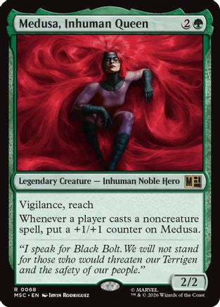 Medusa, Inhuman Queen (MSC-068) - rare