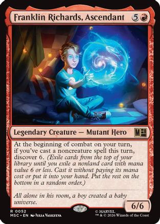 Franklin Richards, Ascendant (MSC-052) - rare